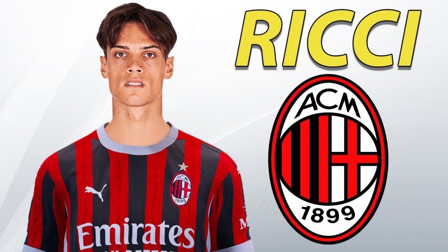 E kryer, Samuele Ricci te Milani