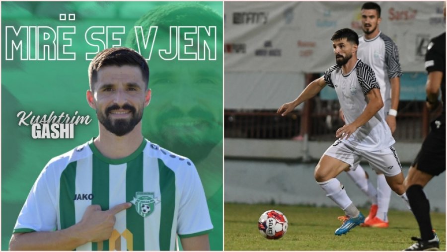 Zyrtare: Kushtrim Gashi i bashkohet KF Dukagjinit