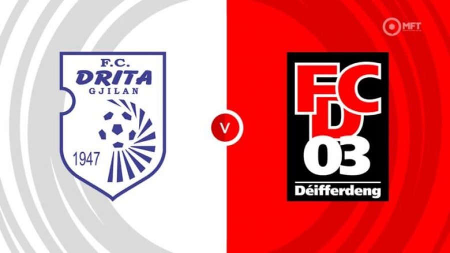 Formacionet zyrtare: Drita zhvillon duelin e parë në Ligën e Kampionëve përballë Differdange