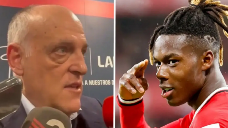 Tebas akuzohet për sabotim të përpjekjeve të Barcelonës për transferimin e Nico Williams