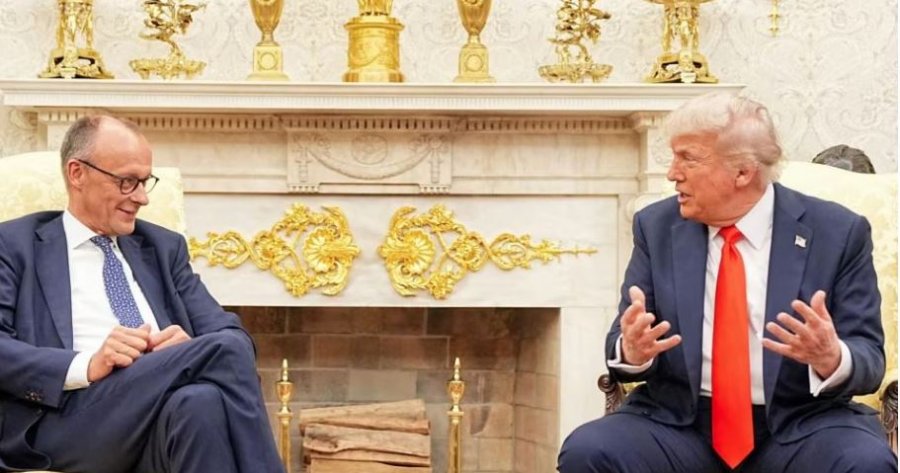Merzi mirëpret vendimin e Trumpit për t’i dërguar armë Ukrainës