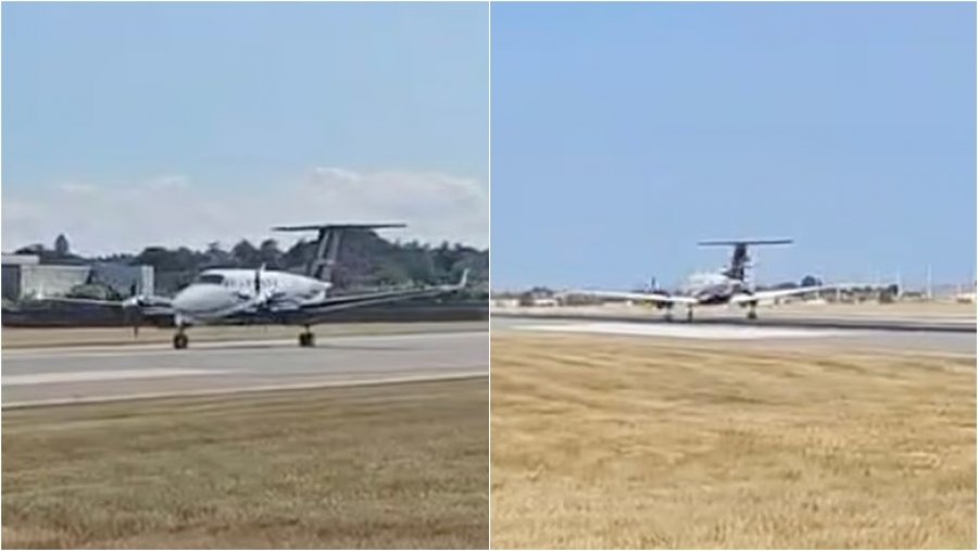 Aksidenti që la katër të vdekur, momentet e fundit para se aeroplani të shpërthente pas ngritjes nga aeroporti afër Londrës