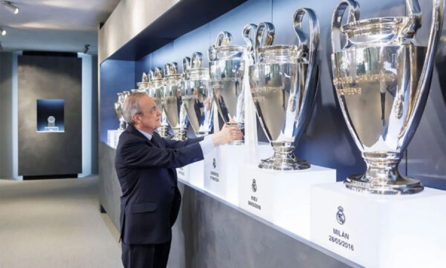 25 vjet më parë Florentino Perez u bë president i Real Madridit, i fitoi 37 trofe