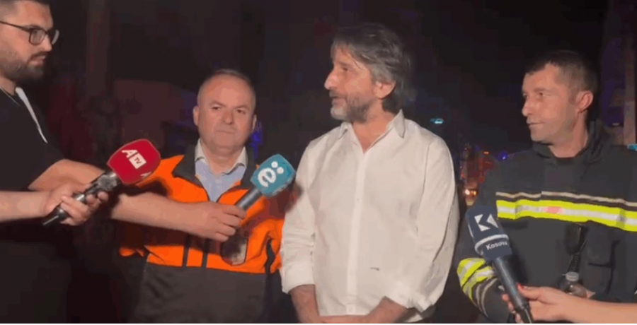 Rama falënderon zjarrfikësit për intervenimin, nuk ka të lënduar nga zjarri në objektin banesor në Prishtinë