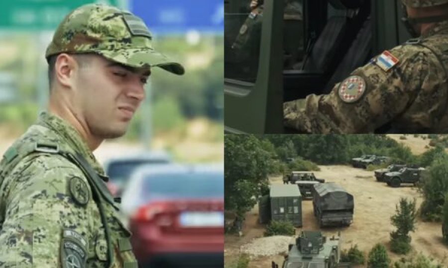 Ushtarë kroatë patrullojnë në Vërmicë, KFOR-i: Prania e tyre, e rëndësishme për ambient të sigurt dhe stabil