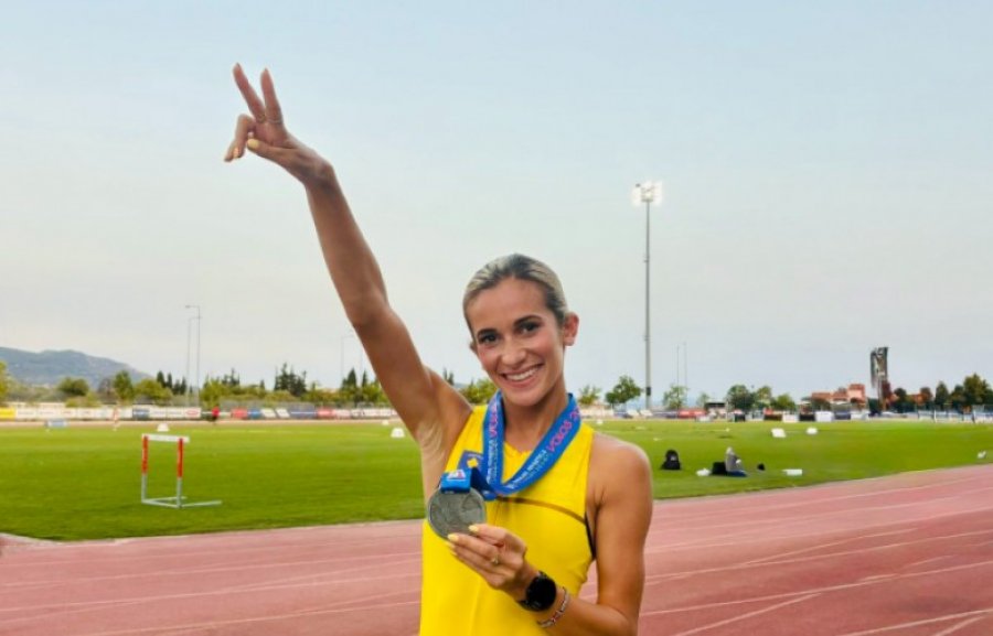 Gresa Bakraqi fiton edhe të bronztën pas medaljes së argjendtë në Evropian