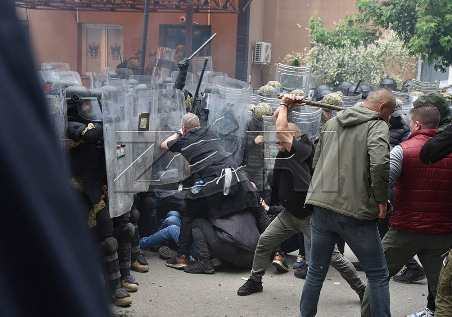Aktakuzë ndaj një personi për dhunën ndaj KFOR-it dhe Policisë së Kosovës në Zveçan gjatë vitit 2023