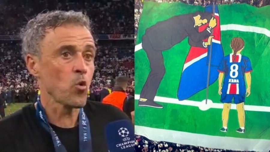 Tifozët e PSG-së i bën homazh vajzës së Luis Enriques në finalen ndaj Interit, çfarë i ndodhi Xana Enriques?