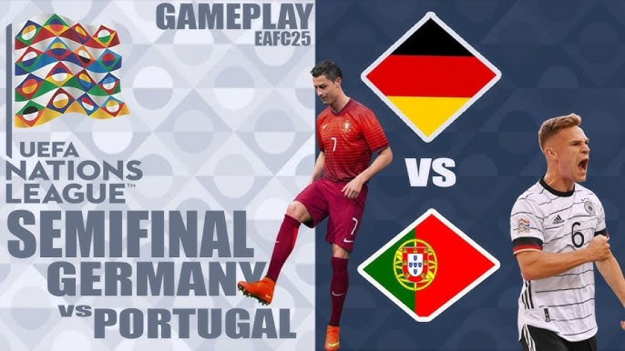 Gjermani – Portugali, gjysmëfinalja e parë e Ligës së Kombeve