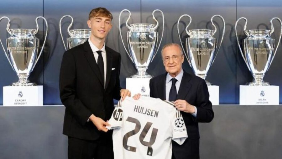 Fjalët e para të Huijsenit pasi u prezantua si lojtar i Real Madridit