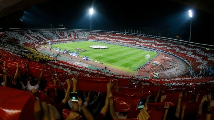 Ndeshja Serbi – Shqipëri do të luhet në stadiumin e Crvena Zvezdës më 11 tetor