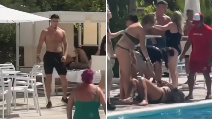 Futbollisti anglez përfshihet në përleshje të turpshme në Ibiza, godet një grua me karrige