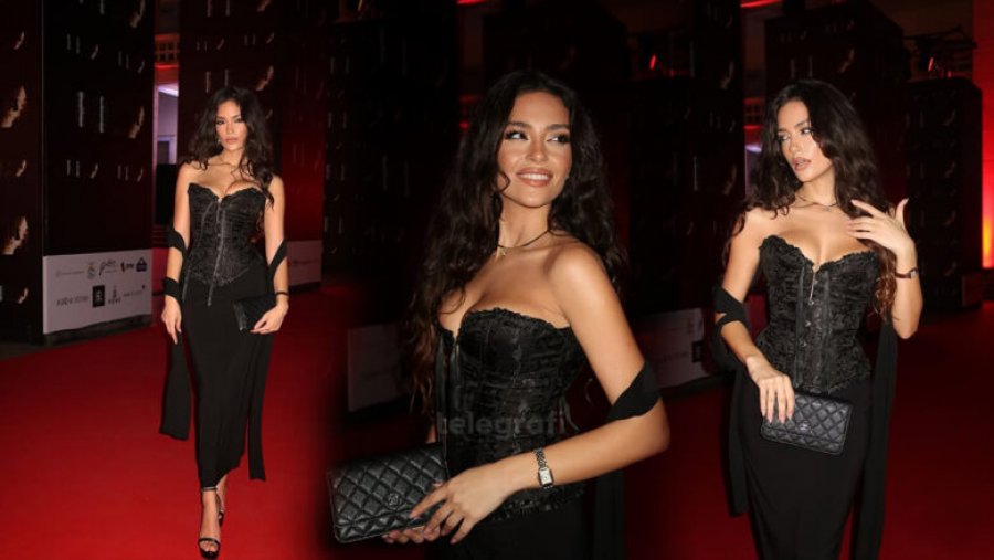 Eva Murati shkëlqen në tapetin e kuq me një pamje elegante