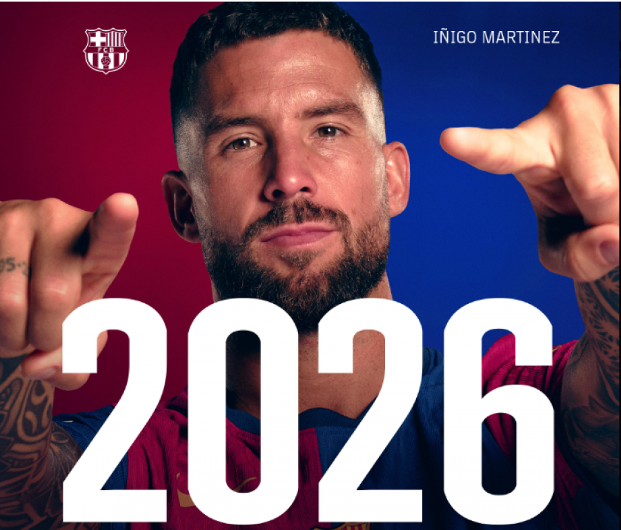 Zyrtare: Inigo Martinez rinovon kontratën me Barcelonën