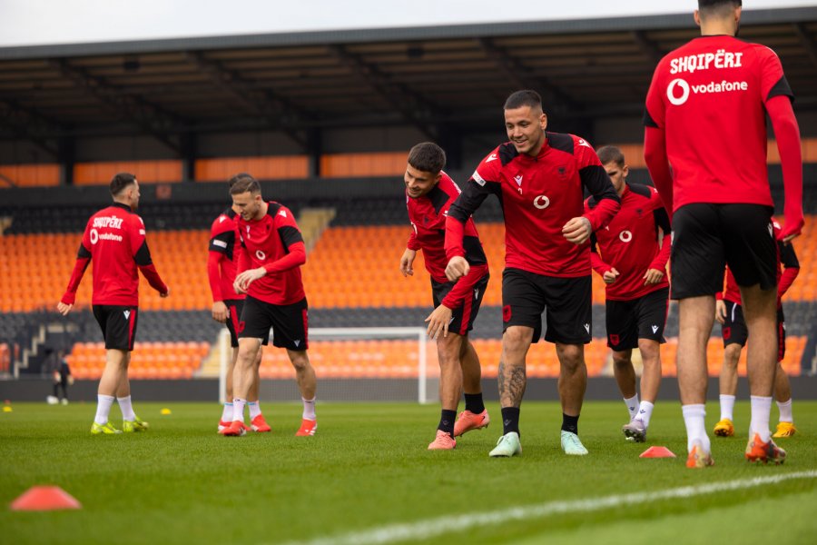 Përgatitjet për Andorrën, Kombëtarja e Shqipërisë zhvillon seancën e radhës stërvitore në Londër