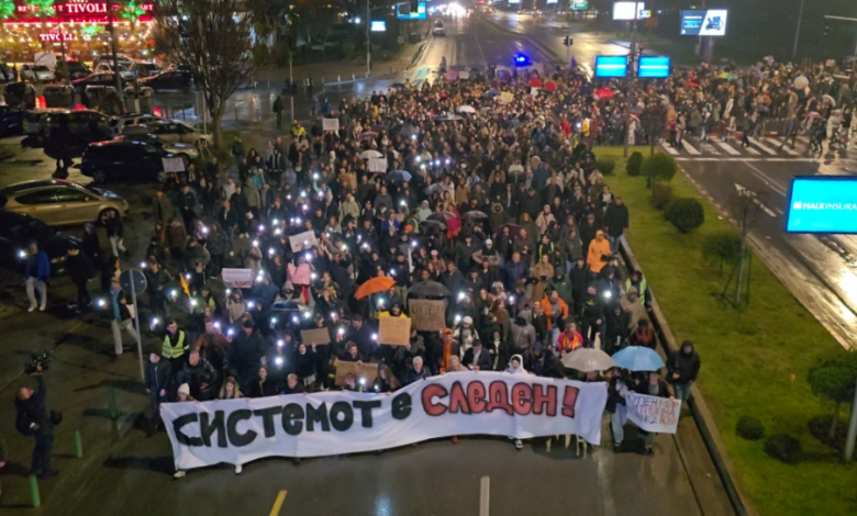 Protestë në Shkup pas tragjedisë në Koçan