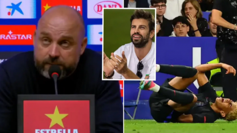 Pique shkatërron trajnerin e Espanyol në X pasi ai e quajti Yamalin lojtar simulues