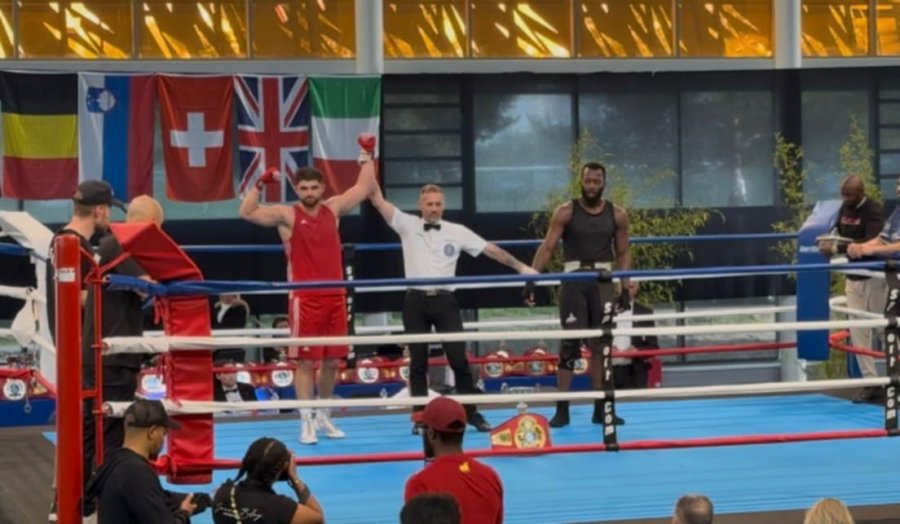 Arianit Krasniqi fiton “Montana Cup” në Paris – Dinastia boksit Krasniqi shkruan histori të re