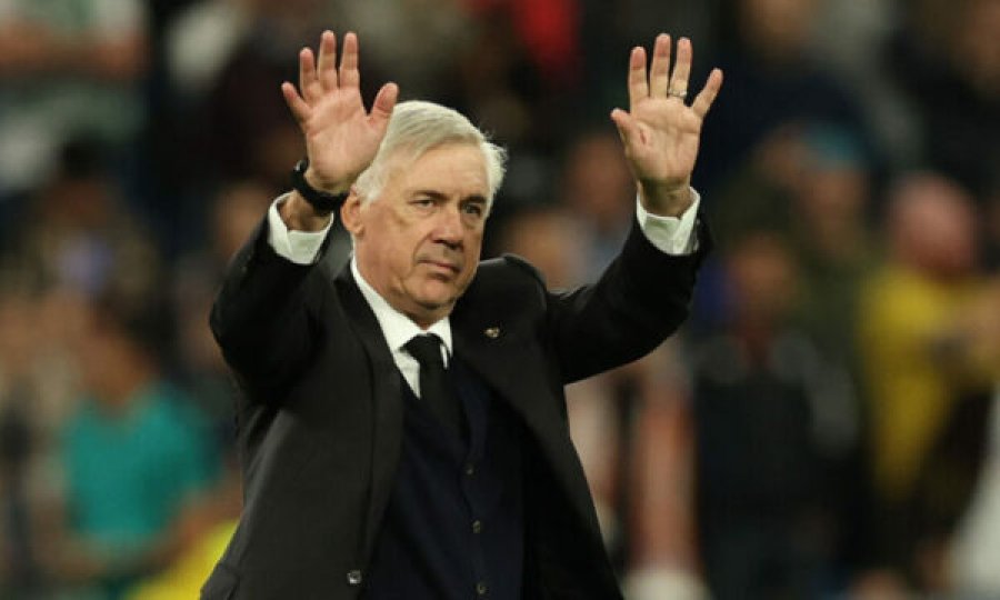 Ancelotti e mbylli me duartrokitje konferencën e fundit si trajneri i Real Madridit, konfirmon edhe pasardhësin e tij