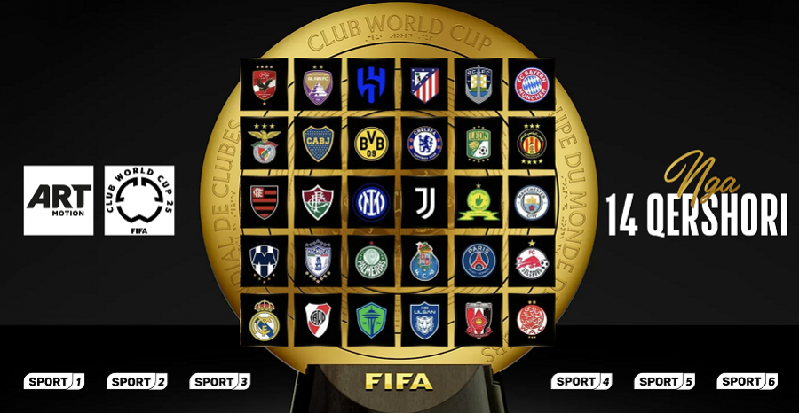 FIFA World Cup - ekskluzivisht vjen për herë të parë në ARTMOTION