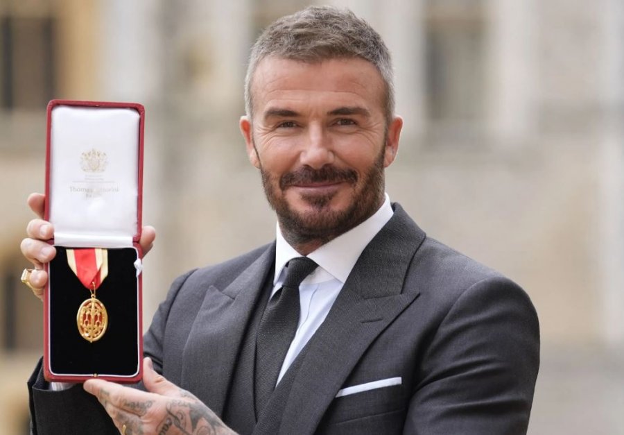 David Beckham nderohet me titullin “Sir”