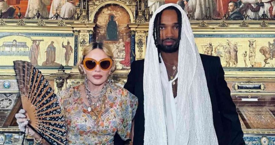 Madonna thuhet se është fejuar me futbollistin 38 vjet më të ri