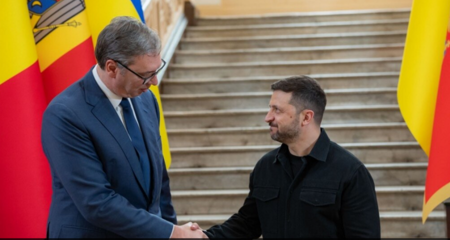 Vuçiqi bisedon me Zelenskyn për “agjendën ndërkombëtare”