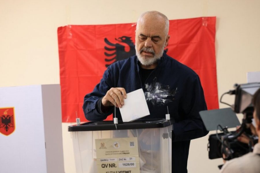 Sot zgjedhjet në 5 bashki  Rama u bën thirrje qytetarëve  Votoni