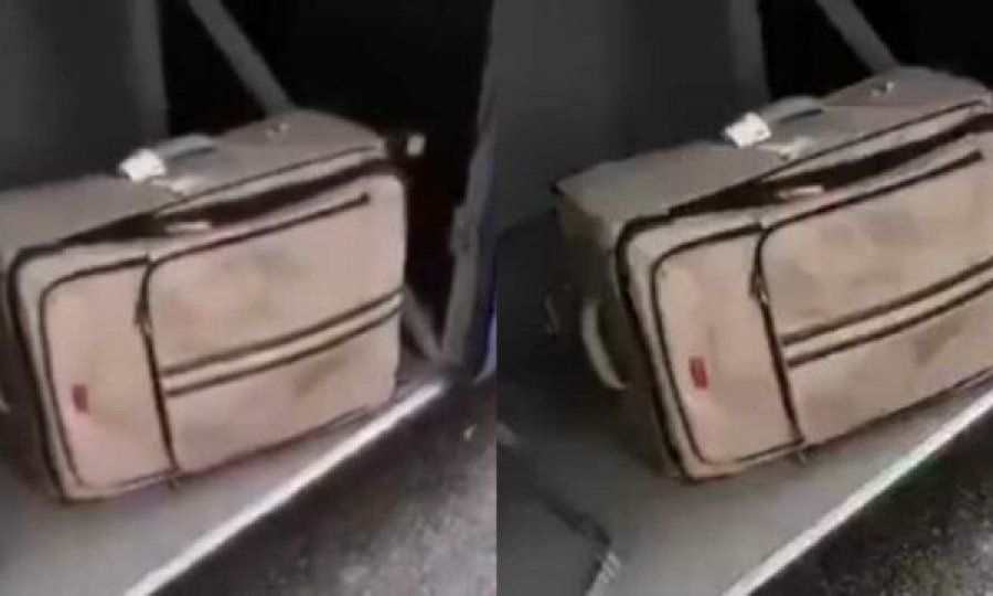 Pasagjerët dëgjuan zëra  gjendet brenda valixhes një grua në Irlandë