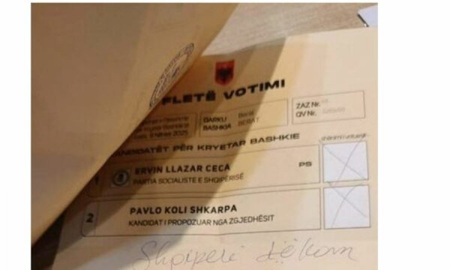 Fleta e votimit në Berat me frazën e Faik Konicës