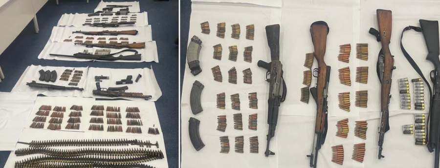 Aksion i përbashkët mes Prokurorisë dhe Policisë në Rahovec  zbulohen arsenal armësh