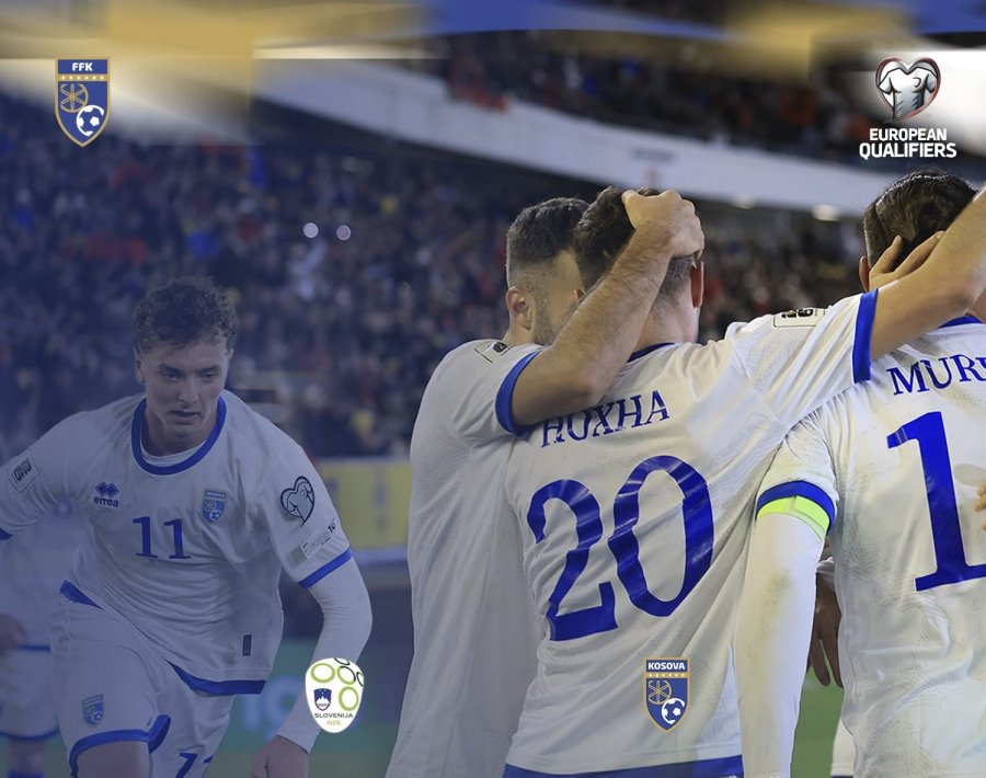 Formacionet zyrtare: Slloveni - Kosovë