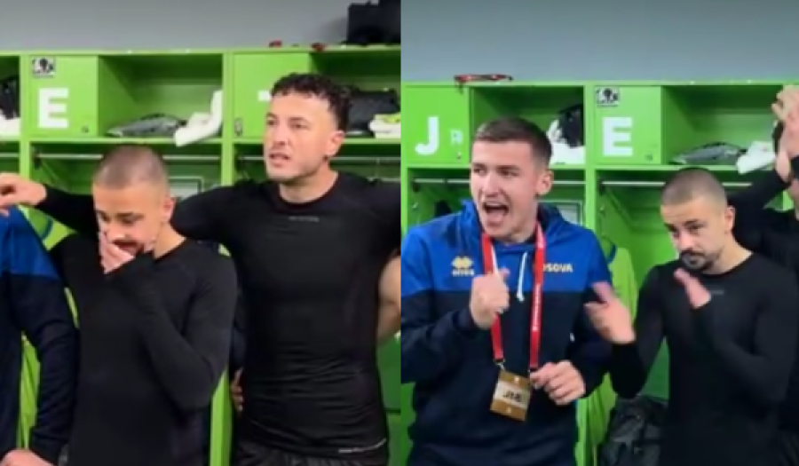 Festa e çmendur e Kosovës në zhveshtore pas fitores historike ndaj Sllovenisë