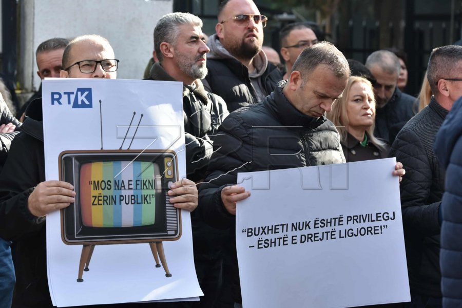 Punëtorët e RTK së pa paga  nesër mbajnë grevë njëorëshe