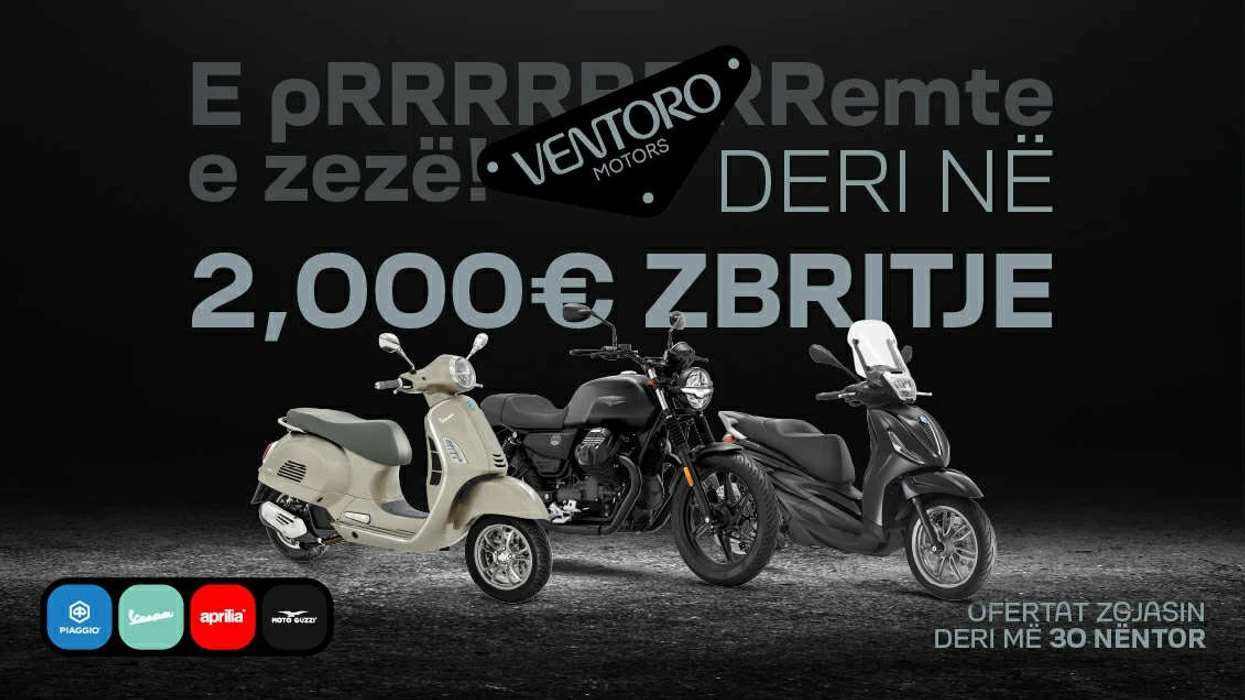 Adrenalina nuk ka qenë kurrë kaq lirë - deri në 2000 € zbritje në Ventoro Motors për Black Friday
