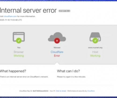 Ndërprerje Globale e Internetit: Faqe interneti jashtë funksionit për shkak të problemeve teknike në Cloudflare