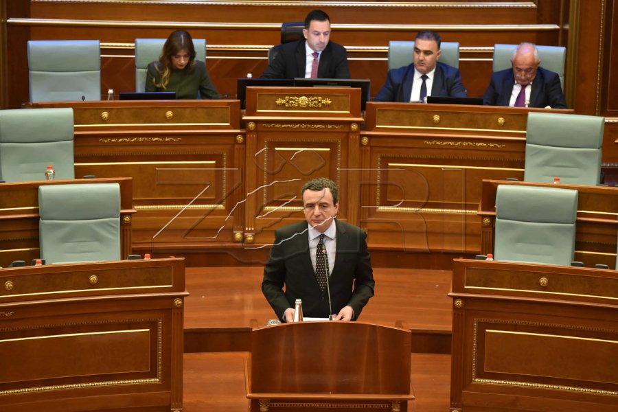 Kurti flet për rëndësinë e pikave që do të duhej të votoheshin sot në Kuvend