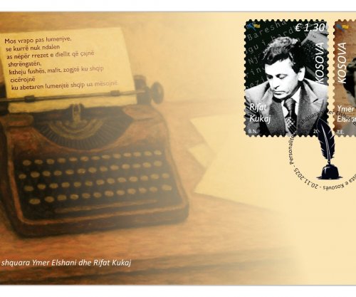 Emisioni i ri i pullave postare u dedikohen shkrimtarëve Rifat Kukaj e Ymer Elshani