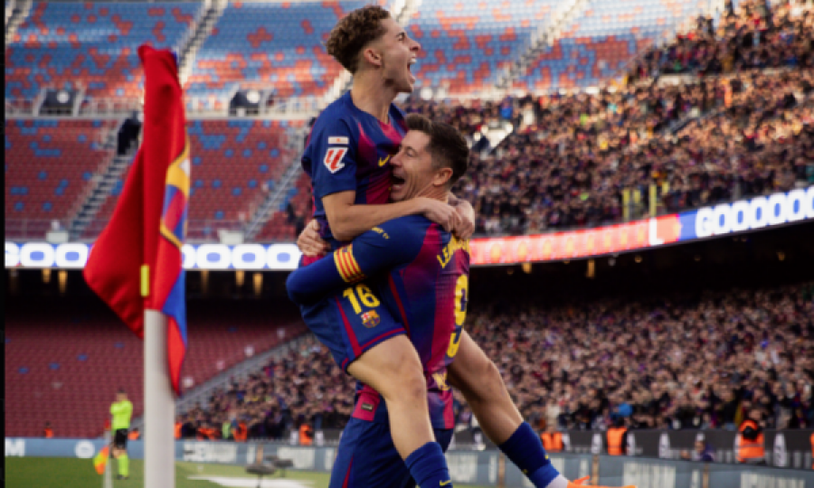 Barcelona fiton thellë ndaj Athletic Club