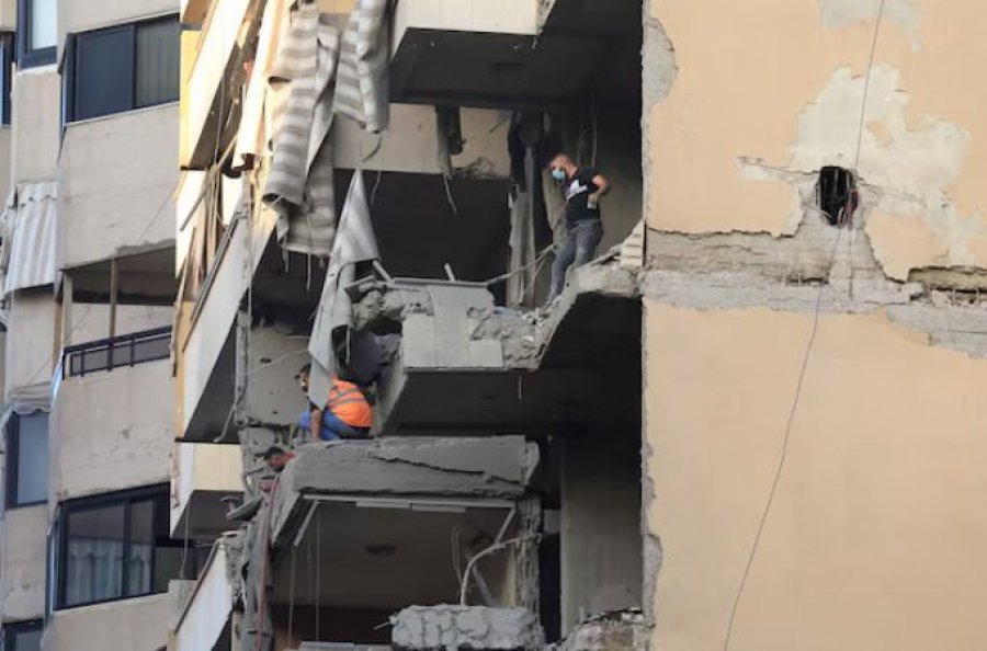 Ushtria izraelite thotë se ka goditur militantët e Hezbollahut në periferitë jugore të Bejrutit