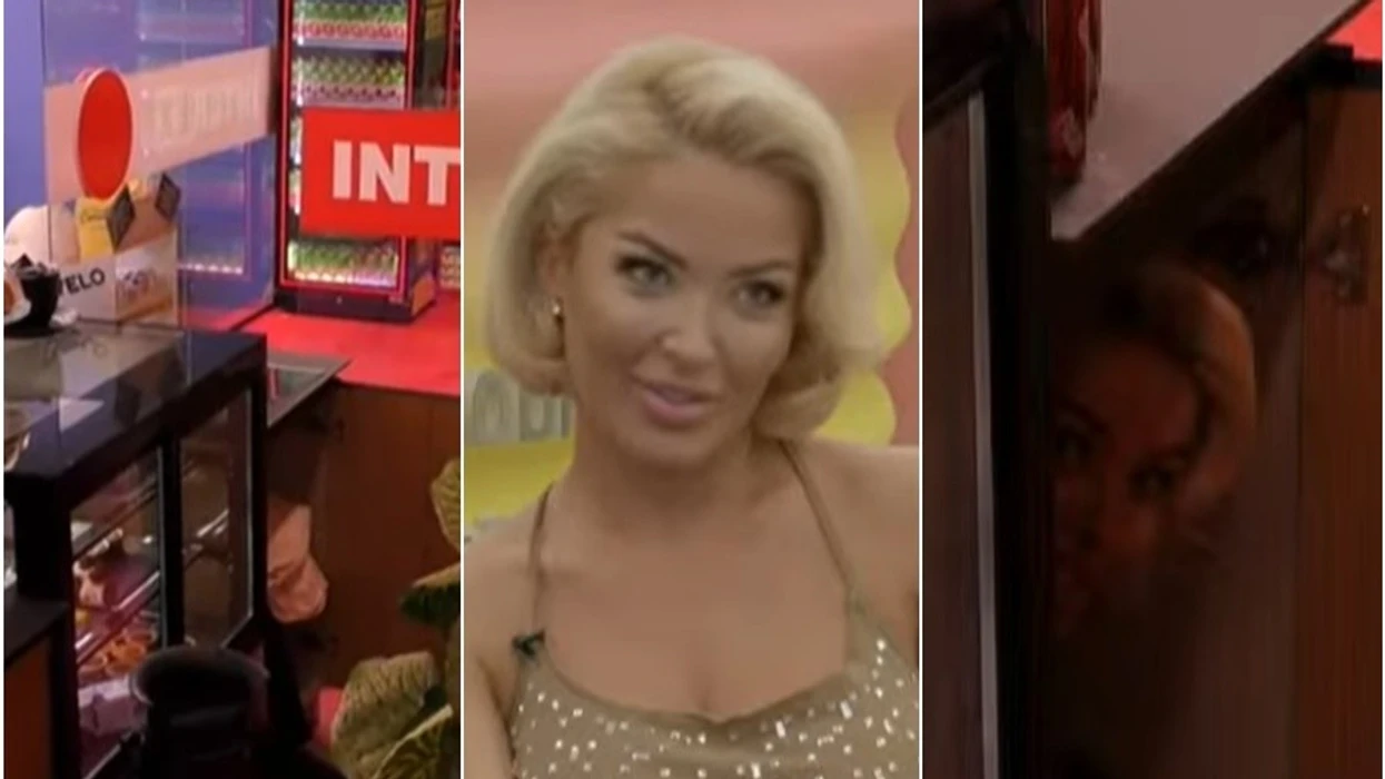 U pa duke futur një qese të bardhë në xhep, zbulohet se çfarë bënte Dolce fshehur nën banak