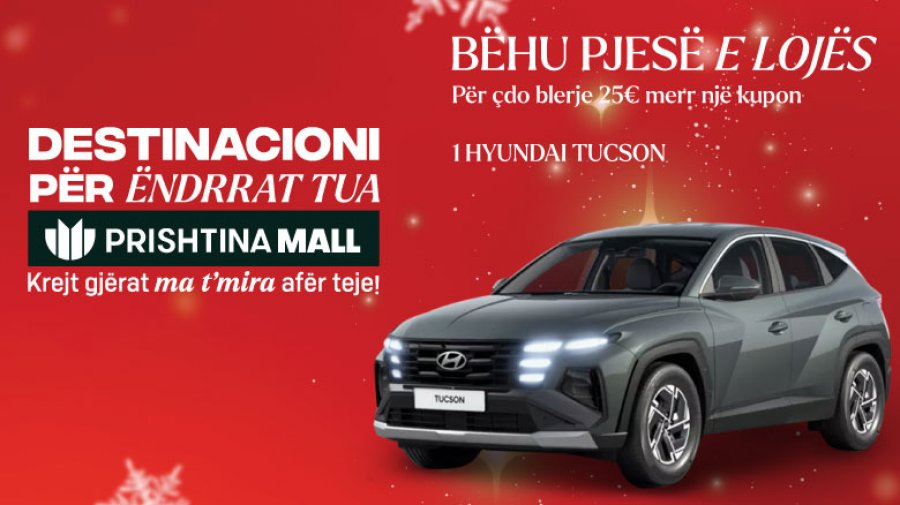 Festat nisin në Prishtina Mall, shpërblime të mëdha dhe oferta deri në -50%
