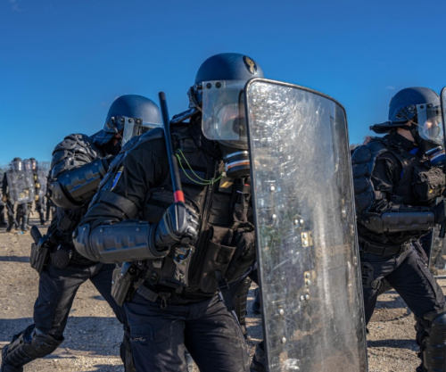 KFOR-i stërvitet me EULEX-in për kontrollin e turmave dhe trazirave