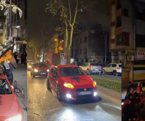 Diaspora shqiptare në Turqi feston 28 Nëntorin në rrugët e Stamboll