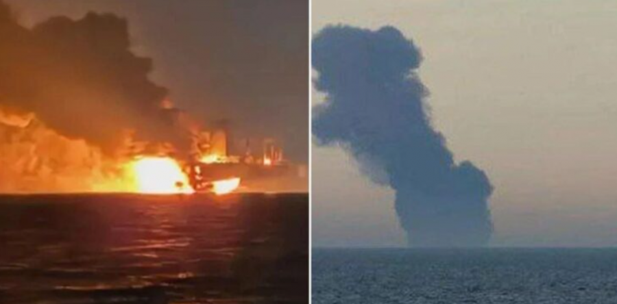 Po lundronin pranë brigjeve të Turqisë në Detin e Zi, shpërthejnë dy anije me naftë ruse