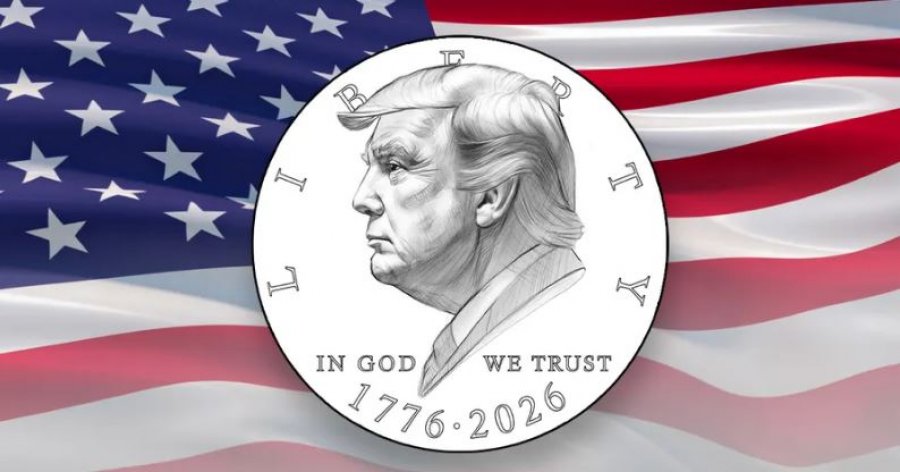 SHBA-ja planifikon monedhë dedikuar Trumpit për 250-vjetorin e pavarësisë