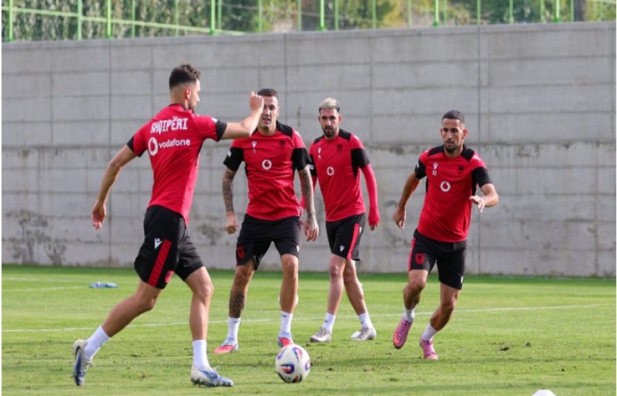 Kombëtarja shqiptare nis përgatitjet për ndeshjen ndaj Serbisë