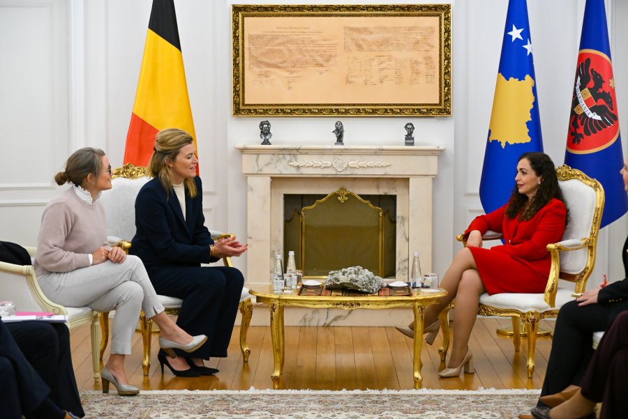 Osmani kërkon heqjen e masave nga BE-ja gjatë takimit me ministret belge: Kosovarët ndër më pro evropianët në kontinent