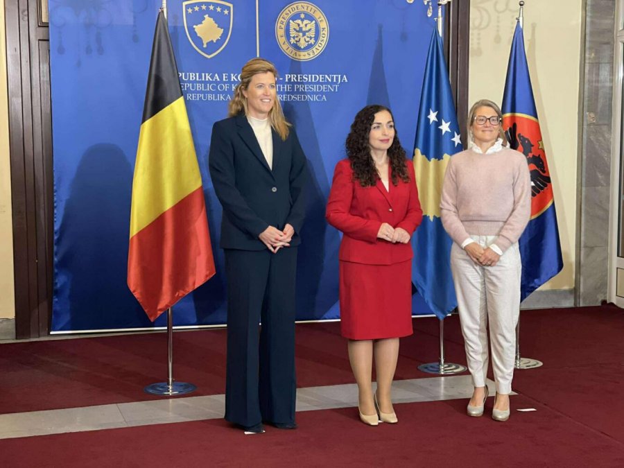 Osmani pret në takim ministren e Drejtësisë të Belgjikës