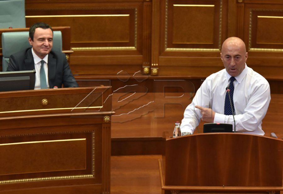 Haradinaj për Kurtin: Është i pafytyrë